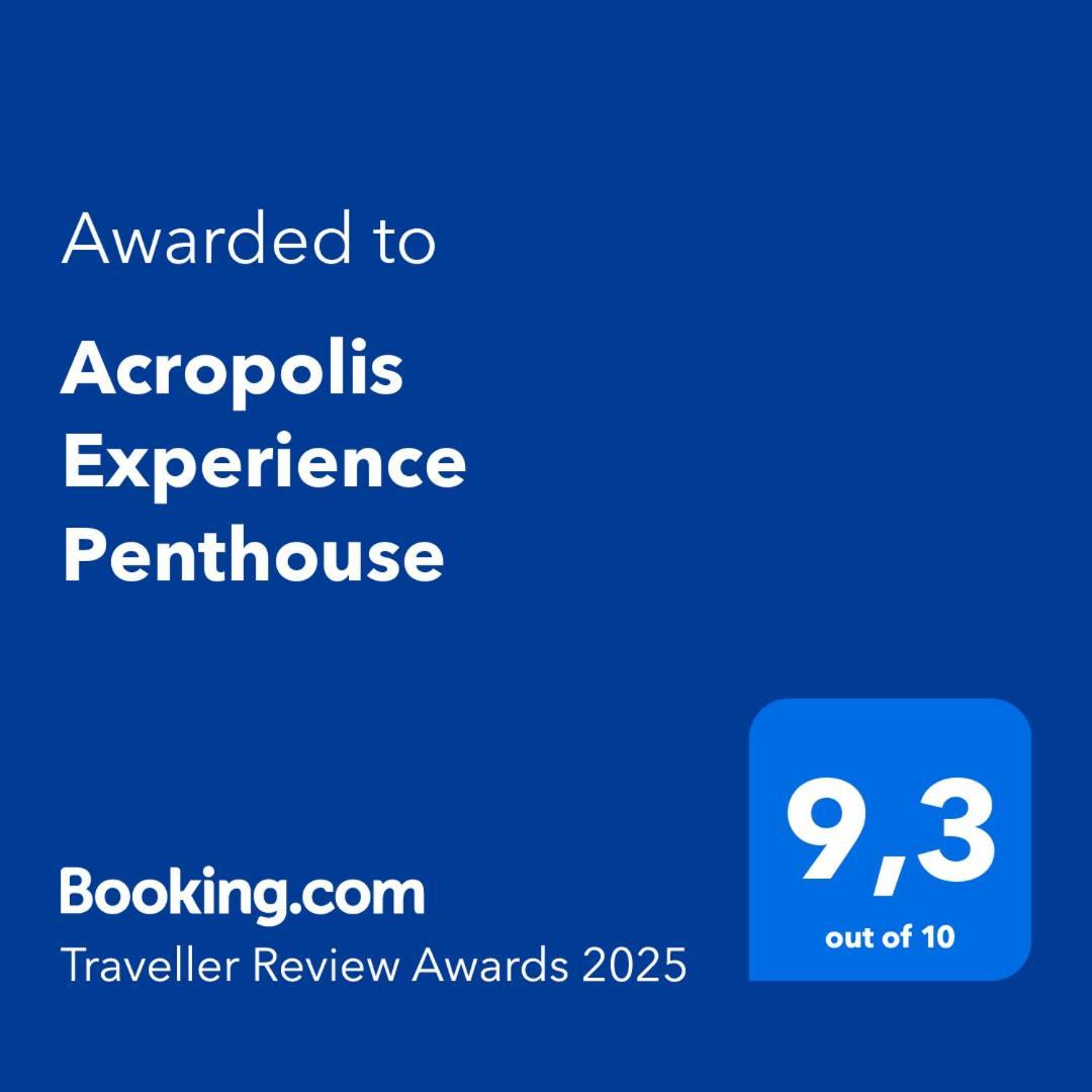 Ferienwohnung Acropolis Experience Penthouse Athen Exterior foto